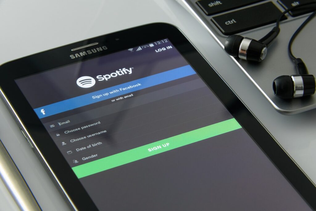 Spotify gratis en iOS